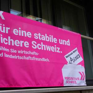 fahne aushang economiesuisse